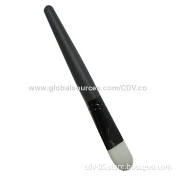 Foundation makeup brushes, made of wooden handle and aluminum ferrule, with great synthetic hair
